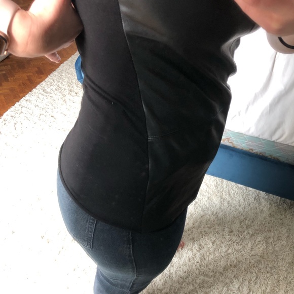 Vegan leather tank top by Bailey 44 - Picture 3 of 5